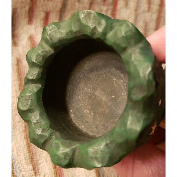 Vtg HENTON Int'l Santa Votive Candle Holder MSRP $58 - Picture 6 of 8
